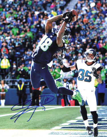 Sidney Rice Autographed Signed 11x14 Photo Seattle Seahawks SKU #243983