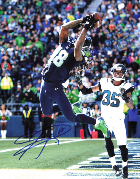 Sidney Rice Autographed Signed 11x14 Photo Seattle Seahawks SKU #243983