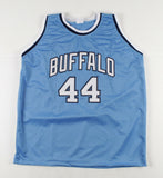 Adrian Dantley Signed Buffalo Braves Jersey Inscribed "ROY 76-77" (JSA Hologram)