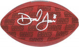 Daniel Jones New York Giants Autographed Duke Showcase Football