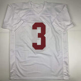 Autographed/Signed Calvin Ridley Alabama White College Football Jersey JSA COA