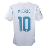 Luka Modric Signed Real Madrid FC Home Soccer Jersey #10 with Beckett COA