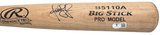 Omar Vizquel Autographed Rawlings Adirondack Pro Model Blonde Bat Beckett