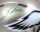 D'Andre Swift Signed Philadelphia Eagles Flash Speed Mini Helmet-Beckett W Holo