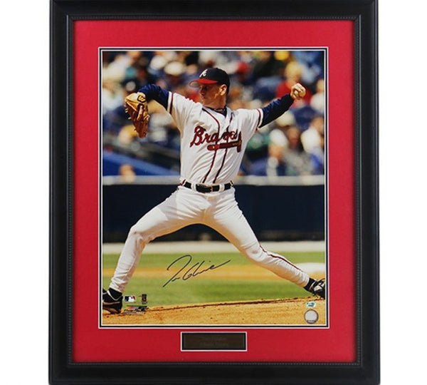 Tom Glavine Signed Atlanta Braves Framed 16x20 MLB Photo