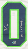 DeMarcus Lawrence Signed Seattle Seahawks Inscribed SB LX Champ Jersey / Beckett