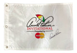Arnold Palmer Signed Arnold Palmer Invitational White Golf Flag JSA LOA
