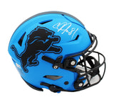 Calvin Johnson Signed Detroit Lions Speed Flex Authentic Rave NFL Helmet