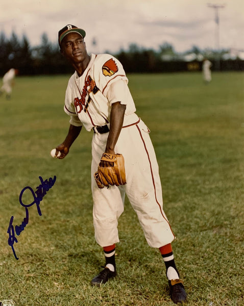 Milw Braves SAM JETHROE (d) Signed 8X10 Photo #1 AUTO
