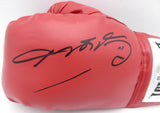 Sugar Ray Leonard Autographed Red Everlast Boxing Glove LH Beckett QR #1A253436