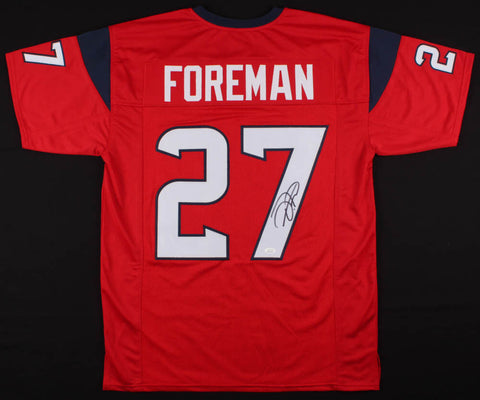 D'Onta Foreman Signed Houston Texans Jersey (JSA COA) 2017 3rd Round Pick R.B