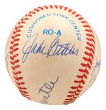 New York Yankees (9) Signed American League Baseball Mickey Mantle & More BAS