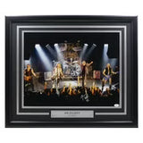 Joe Elliott Signed Framed 16x20 Def Leppard Performance Photo JSA ITP