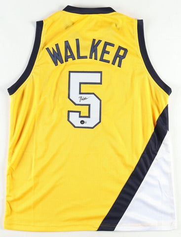 Jarace Walker Signed Indiana Pacers Jersey (Beckett) 8th Overall Pick 2023 Draft