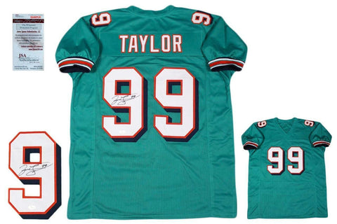 Jason Taylor Autographed SIGNED Jersey - JSA Witnessed Authentic