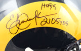 Eric Dickerson Autographed Rams F/S Speed Authentic Helmet - Beckett W Hologram