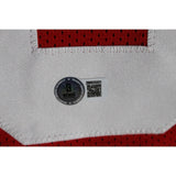 George Kittle Autographed/Signed Pro Style XL Red Jersey Beckett Witness 49873