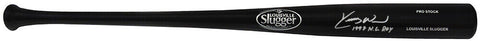 Kerry Wood Signed Louisville Slugger Pro Stock Black Baseball Bat - (SS COA)