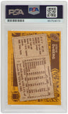 Steve Deberg Signed Buccaneers 1986 Topps Football Card #373 -(PSA Encapsulated)
