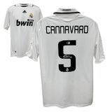 Fabio Cannavaro Signed Real Madrid Soccer Jersey #5 with Beckett COA