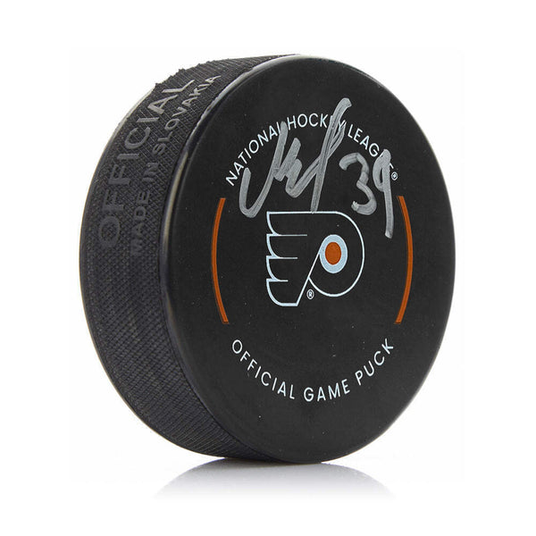 Matvei Michkov Philadelphia Flyers Autographed Signed Official Game Puck PSA COA