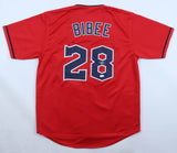 Tanner Bibee Signed Guardians Jersey (JSA) Cleveland's Ace #1 Starting Pitcher