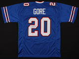 Frank Gore Signed Buffalo Bills Jersey (Beckett COA) 5xPro Bowl Running Back