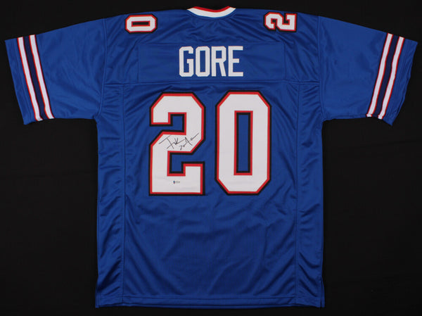Frank Gore Signed Buffalo Bills Jersey (Beckett COA) 5xPro Bowl Running Back