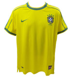 Ronaldo Signed Brazil National Team Jersey (Beckett) 2xFIFA World Cup Champion