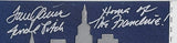 Tom Seaver Signed New York Mets 12x32 Mega Ticket MLB Canvas w/ 2 Inscriptions