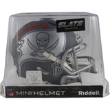 Ronde Barber Autographed Tampa Bay Buccaneers Slate Mini Helmet Beckett 49219