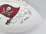Foster, Goldson & Nesheim Autographed Buccaneers Logo NFL Football TB 243746