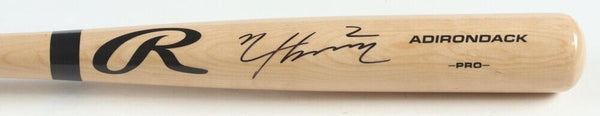 Nico Hoerner Signed Adirondack Pro Model Bat (JSA) Chicago Cubs Gold Glove 2B
