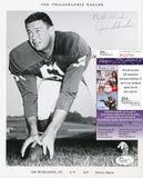 Jim Schrader Eagles Redskins Notre Dame RARE Signed 8x10 Photo JSA 156984