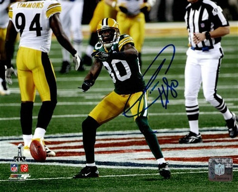 Packers DONALD DRIVER Signed 8x10 Photo #21 AUTO - SB XLV Champ - GBP HOF 2017
