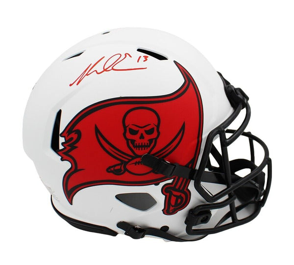Mike Evans Signed Tampa Bay Buccaneers Speed Authentic Lunar NFL Helmet