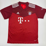 Autographed/Signed Robert Lewandowski Bayern Munich Red Jersey Beckett BAS COA