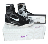 Kobe Bryant Autographed Los Angeles Lakers Nike Elite IX BHM Shoes Panini