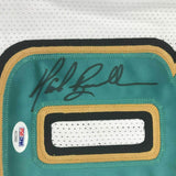 FRAMED Autographed/Signed MARK BRUNELL 33x42 Jacksonville White Jersey PSA COA