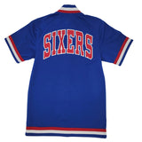 Charles Barkley Julius Erving & Allen Iverson Signed M&N 76ers Shooting Shirt
