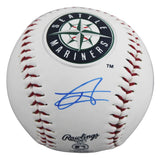 Mariners Julio Rodriguez Authentic Signed Seattle Mariners Logo OML Baseball BAS