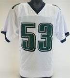 Hugh Douglas Signed Philadelphia Eagle Jersey (PSA COA) 3xPro Bowl Defensive End