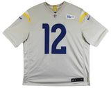 Rams Puka Nacua Authentic Signed Bone Nike Limited Jersey Autographed Fanatics