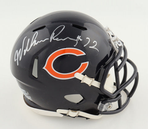 William Perry Signed Bears Mini-Helmet (Schwartz COA) "The FRIDGE" 1985 Bears