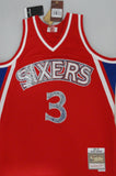 Phili 76ers ALLEN IVERSON Signed Official Mitchell & Ness Jersey AUTO - JSA
