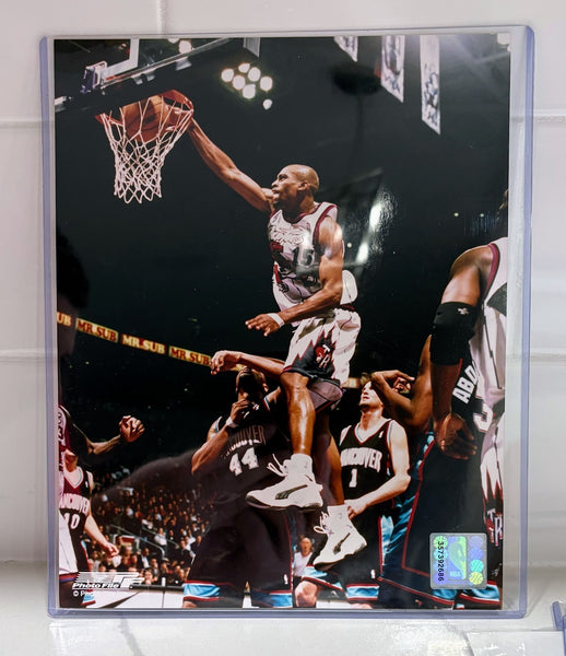 Vince Carter Toronto Raptors Slam Dunk 8x10 Basketball Photo