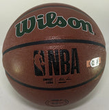 BOB DANDRIDGE Signed Full Size Wilson Replica BUCKS Basketball AUTO w/ HOF - BAS