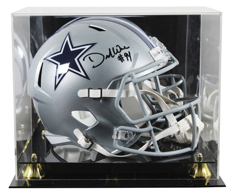 Cowboys DeMarcus Ware Signed Full Size Speed Rep Helmet W/ Case BAS Witnessed