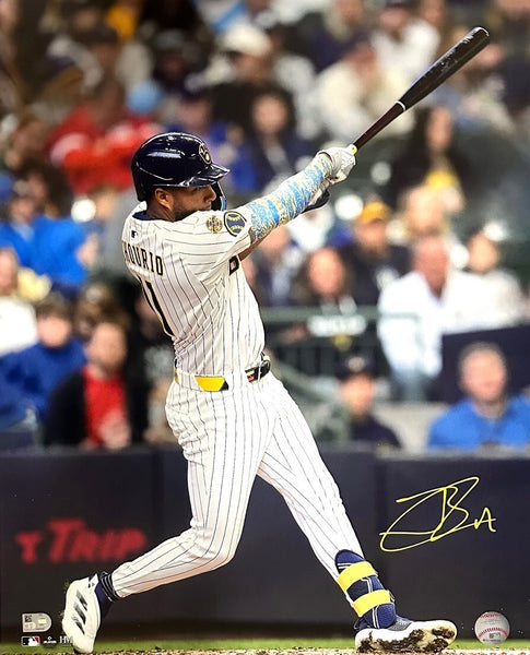 Milw Brewers Outfielder JACKSON CHOURIO Signed 16x20 Photo #4 AUTO - MLB