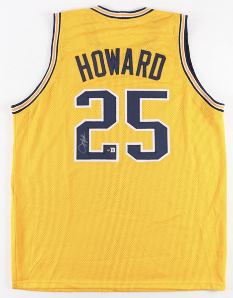 Juwan Howard Signed Wolverines Jersey (Beckett QR) Michigan Coach o/t Year 2021